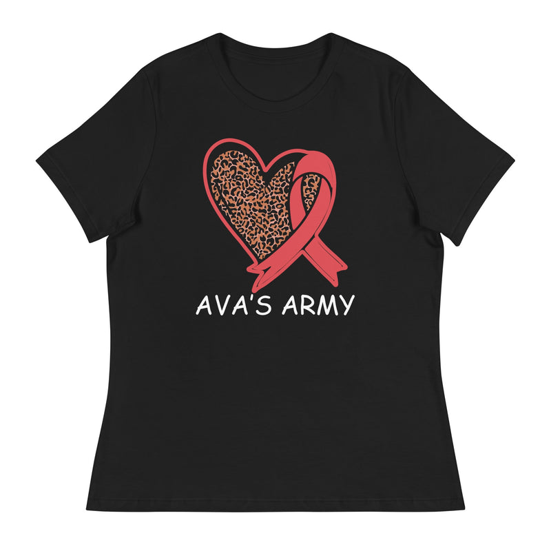 Camiseta holgada para mujer del ejército de Ava