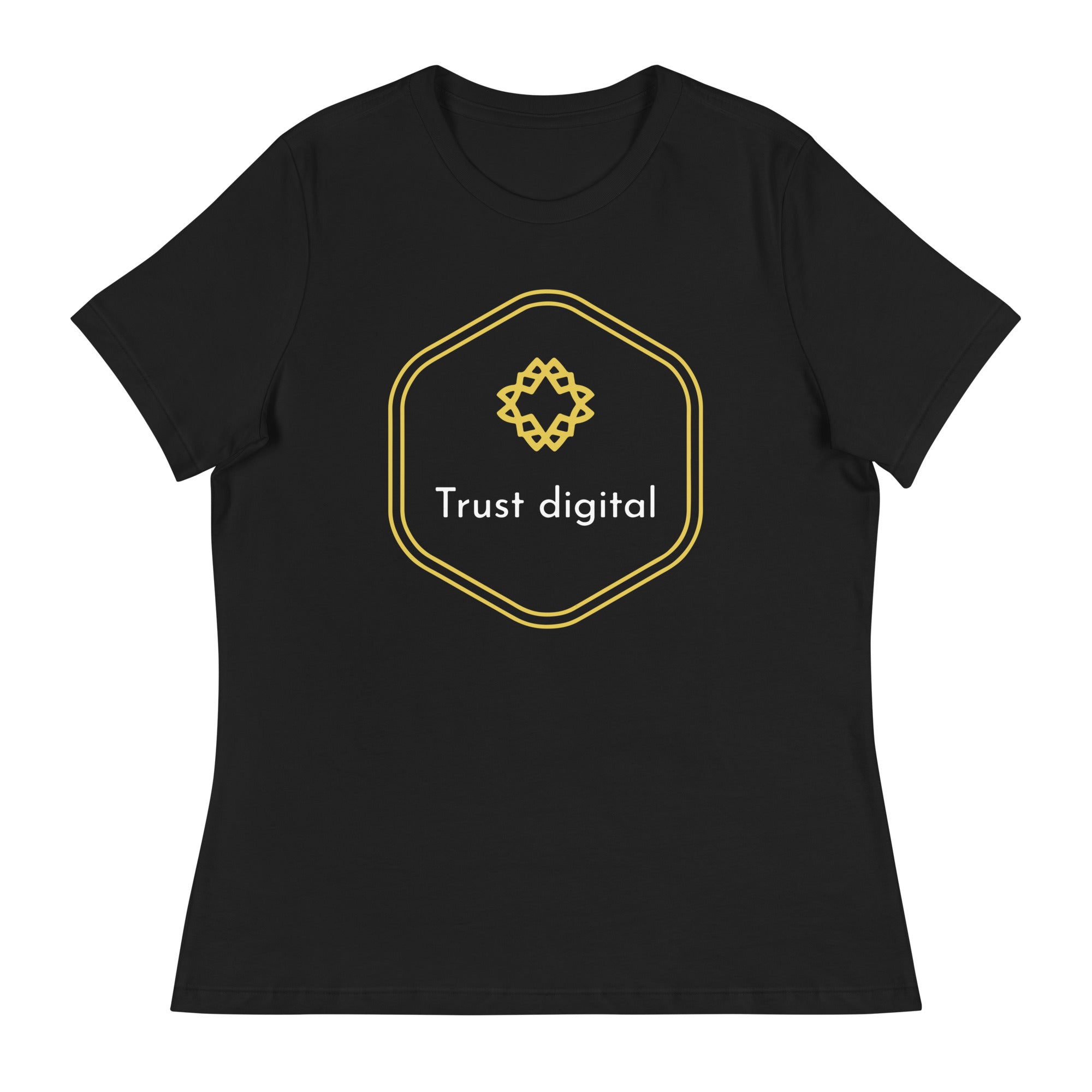 Camiseta relajada para mujer Trust Digital