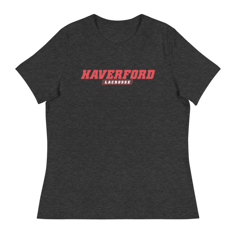 Haverford Men's Lacrosse Women's Relaxed T-Shirt