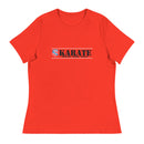 Camiseta relajada de kárate para mujer AAU v2
