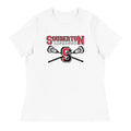 Camiseta relajada de lacrosse de Souderton para mujer