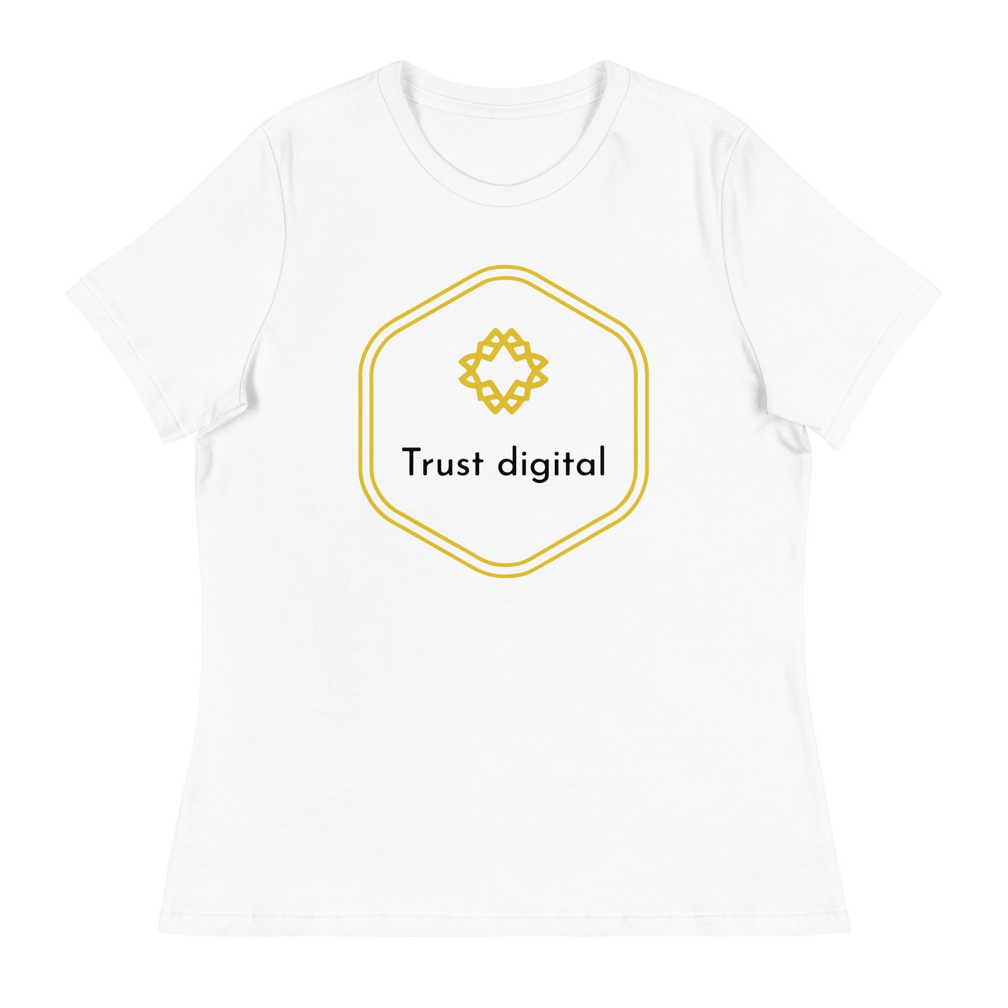 Camiseta relajada para mujer Trust Digital