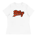 Jr Cyclones Softball Women's Relaxed T-Shirt