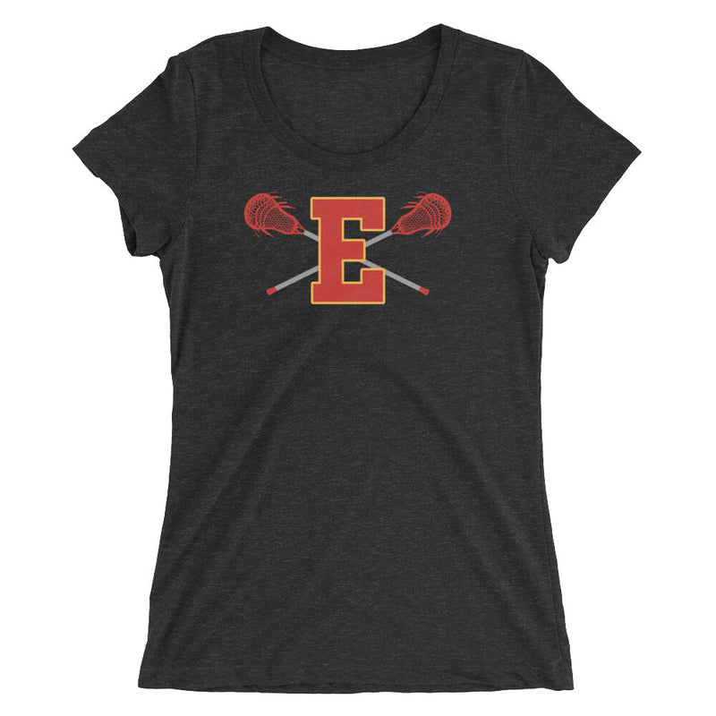 Edison HS Lacross Ladies' short sleeve t-shirt
