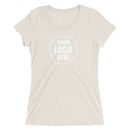 Camiseta de mezcla de tres tejidos para mujer | Bella + Canvas 8413