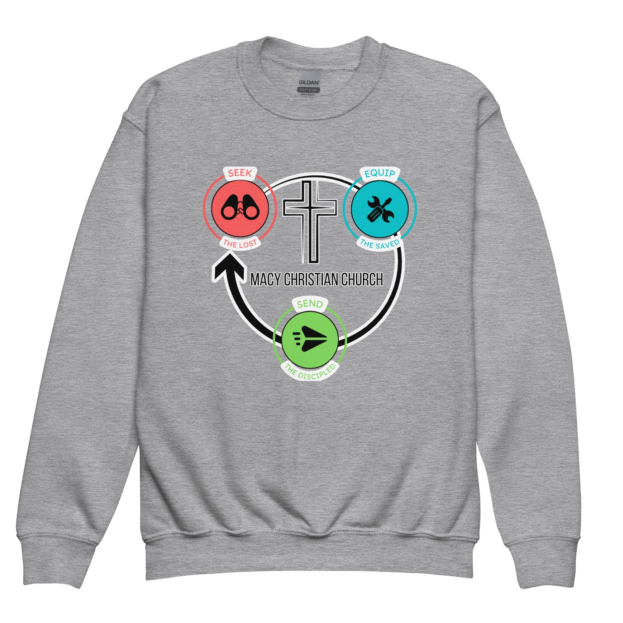 MCC Youth crewneck sweatshirt v4