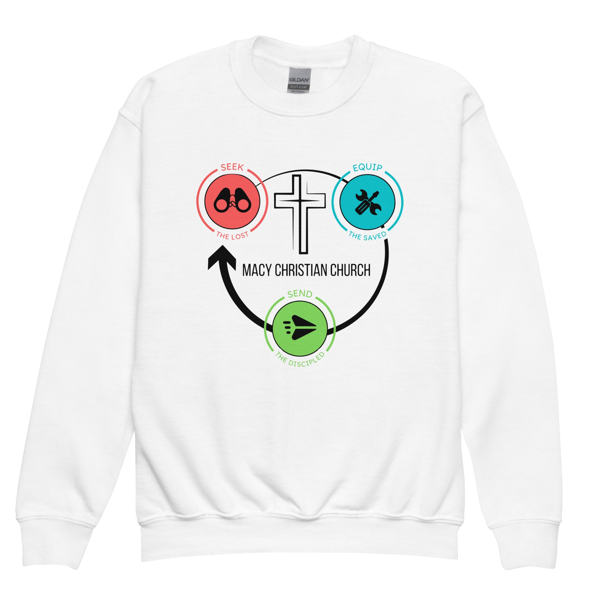 MCC Youth crewneck sweatshirt v4