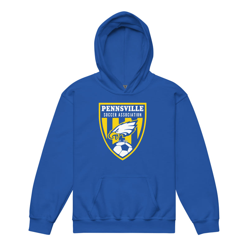 Pennsville Soccer Youth heavy blend hoodie v2