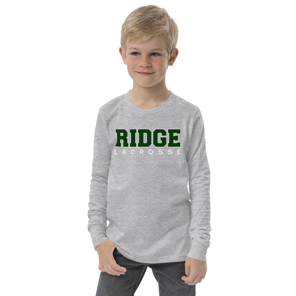 Ridge Boys Lacrosse Youth long sleeve tee