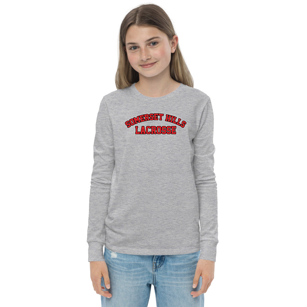 Somerset Hills Lacrosse Club Youth long sleeve tee