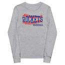 Camiseta juvenil de manga larga de los Rockets Baseball