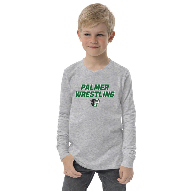 Palmer Wrestling Youth long sleeve tee