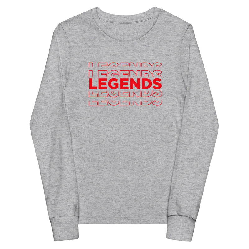 Legends Youth long sleeve tee V2