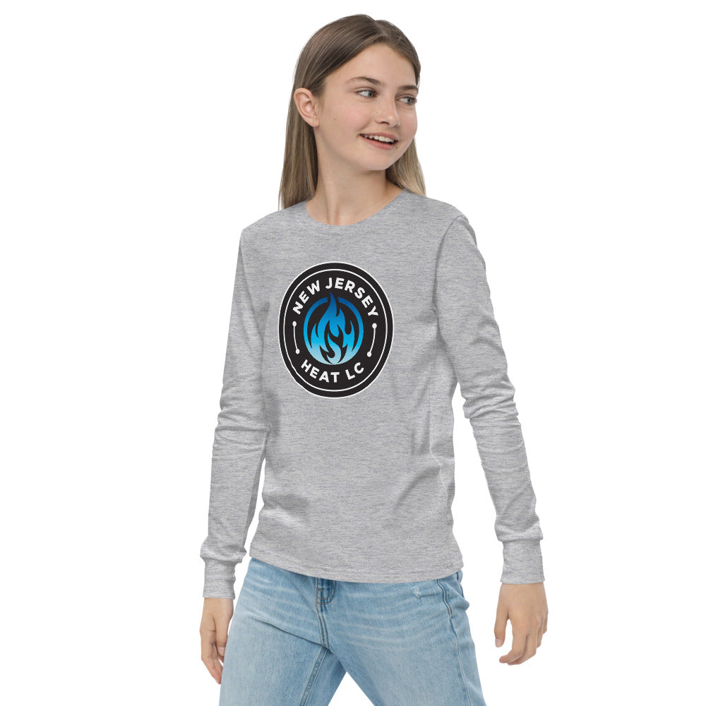 NJ Heat Lacrosse Youth long sleeve tee