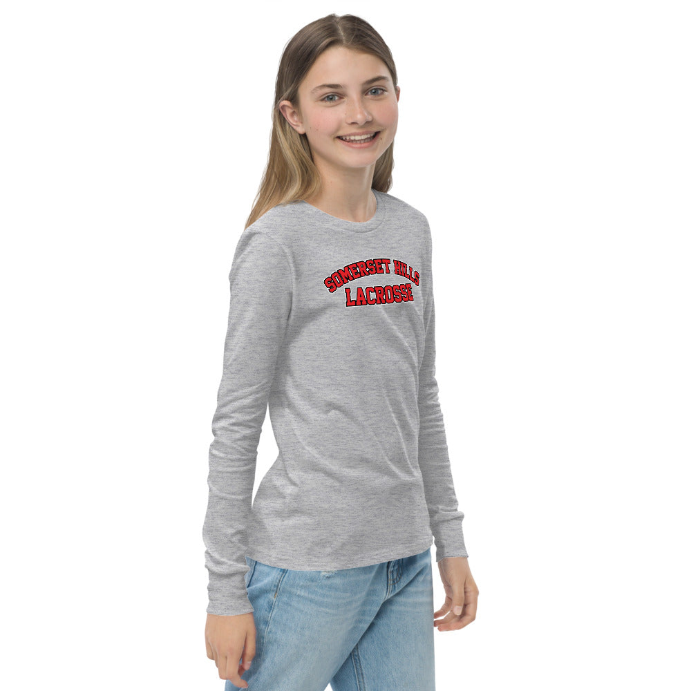 Somerset Hills Lacrosse Club Youth long sleeve tee