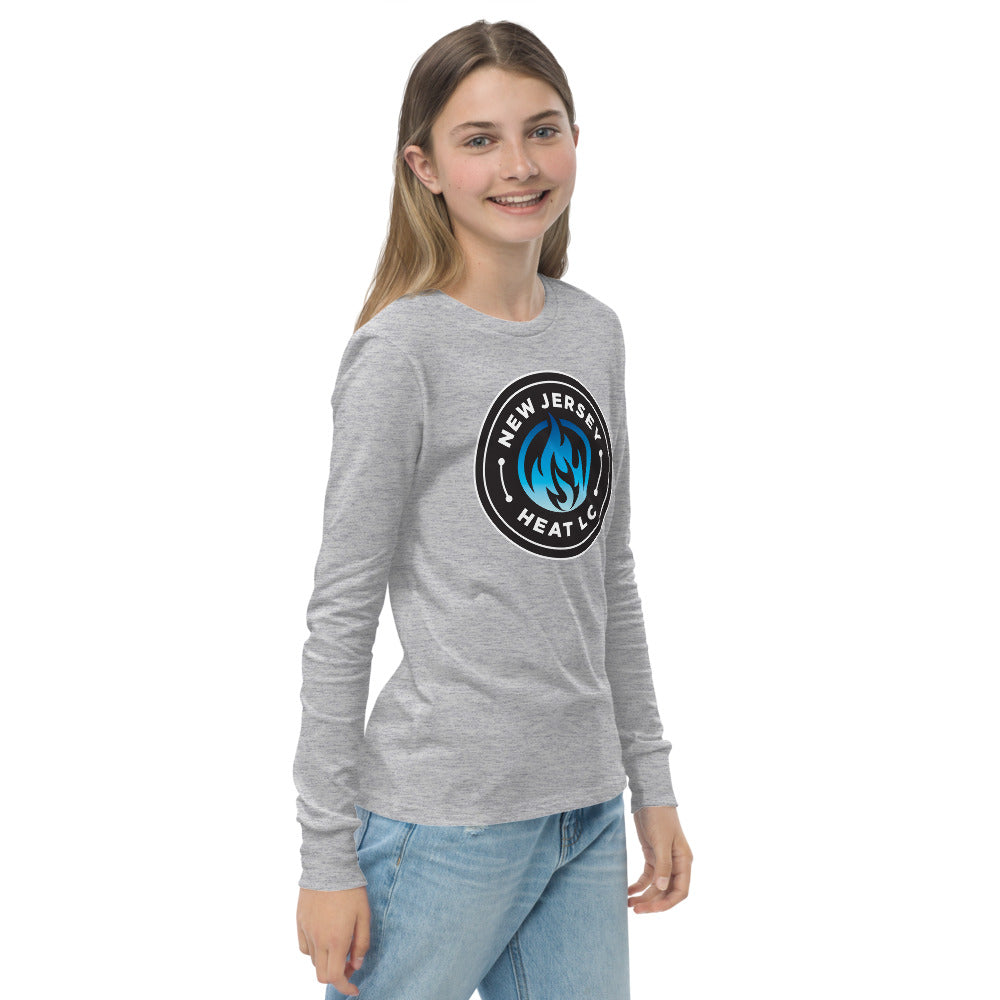 NJ Heat Lacrosse Youth long sleeve tee