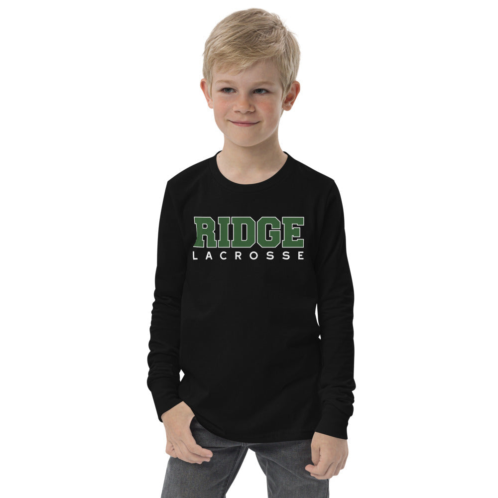 Ridge Boys Lacrosse Youth long sleeve tee