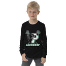 Palmer Panthers Youth long sleeve tee-black