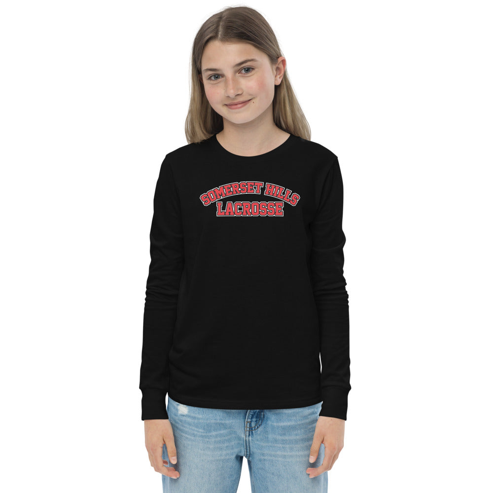 Somerset Hills Lacrosse Club Youth long sleeve tee