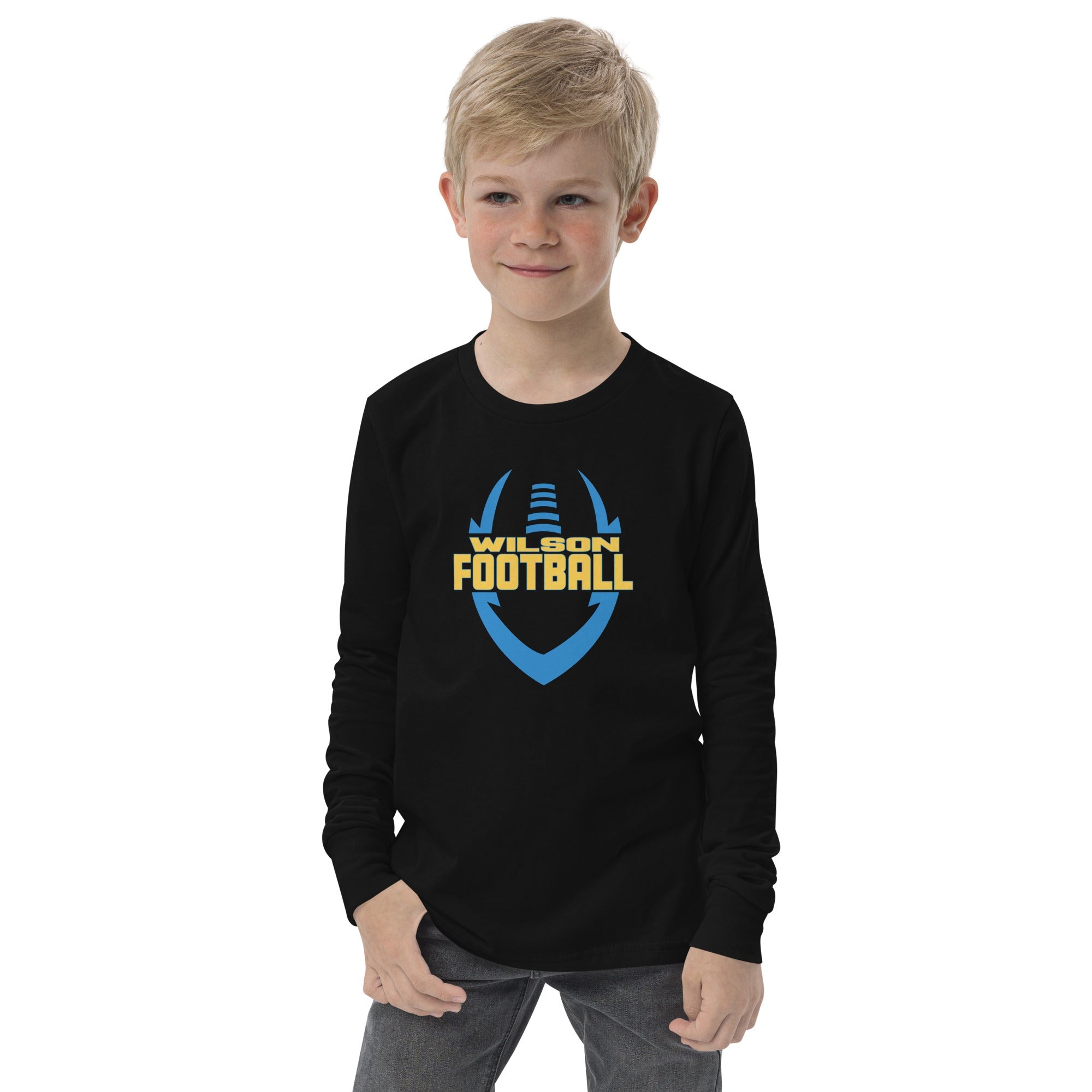 Wilson Football Youth long sleeve tee