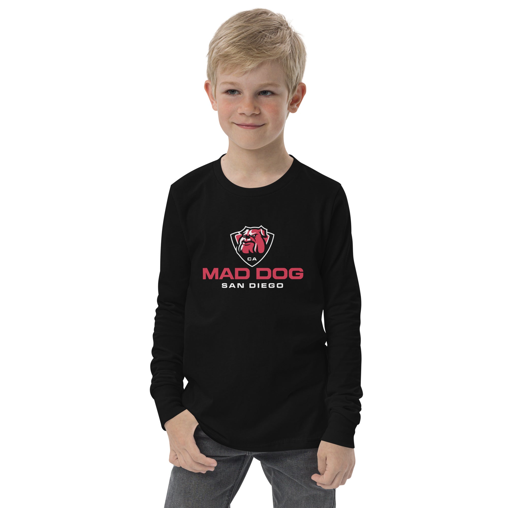 MD SD Youth long sleeve tee