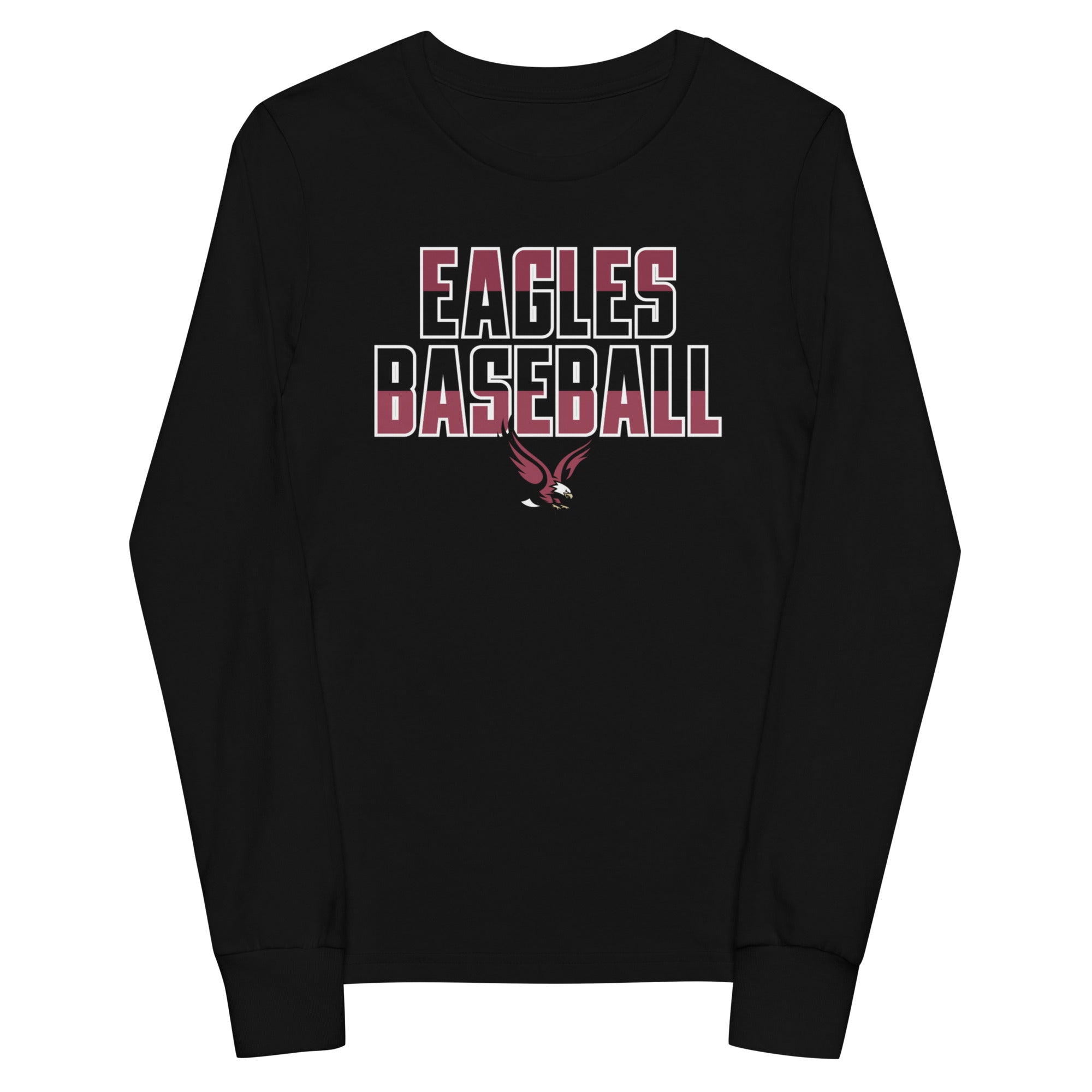 Eagles BB Youth long sleeve tee