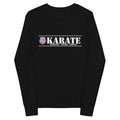 AAU Karate Youth long sleeve tee v1