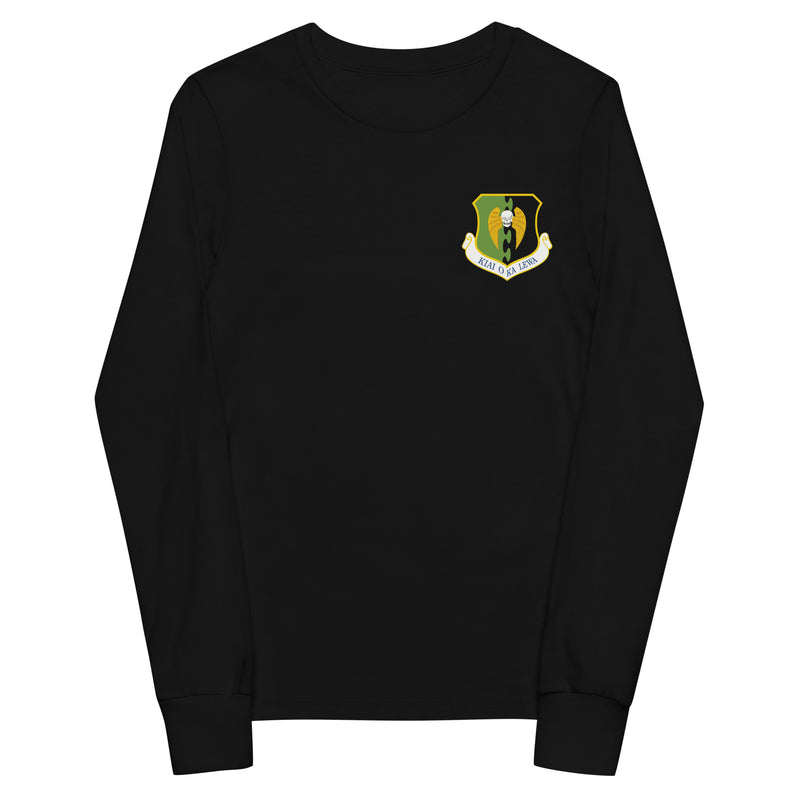 FTEC Youth long sleeve tee (5 BW)