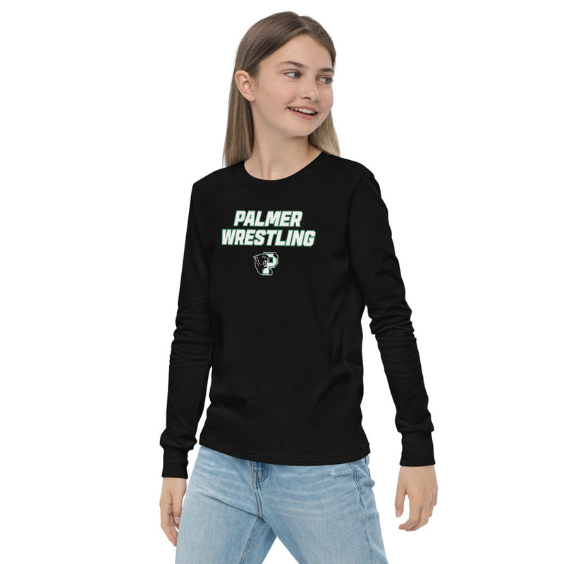 Palmer Wrestling Youth long sleeve tee