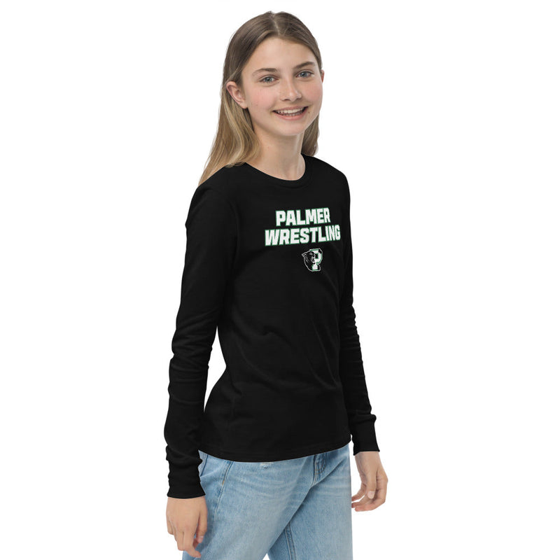 Palmer Wrestling Youth long sleeve tee