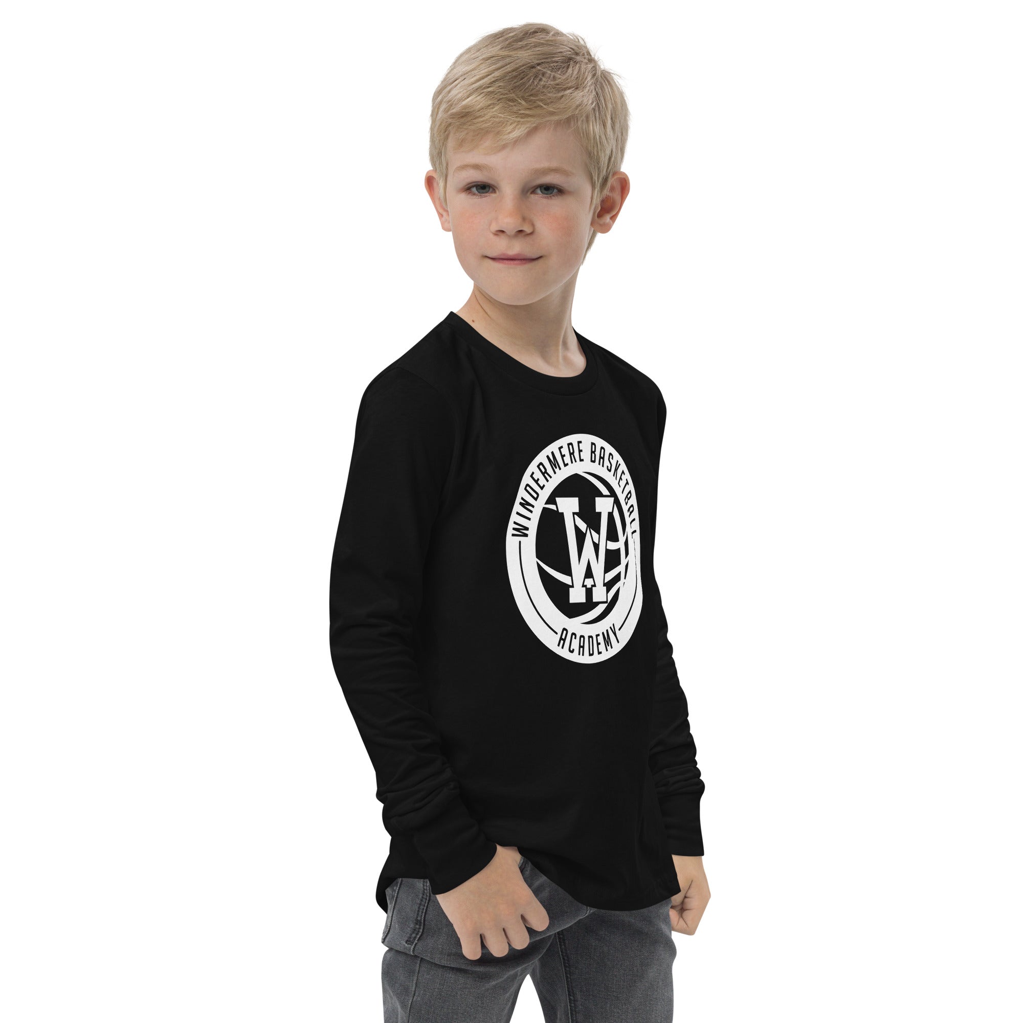 WBA Youth long sleeve tee