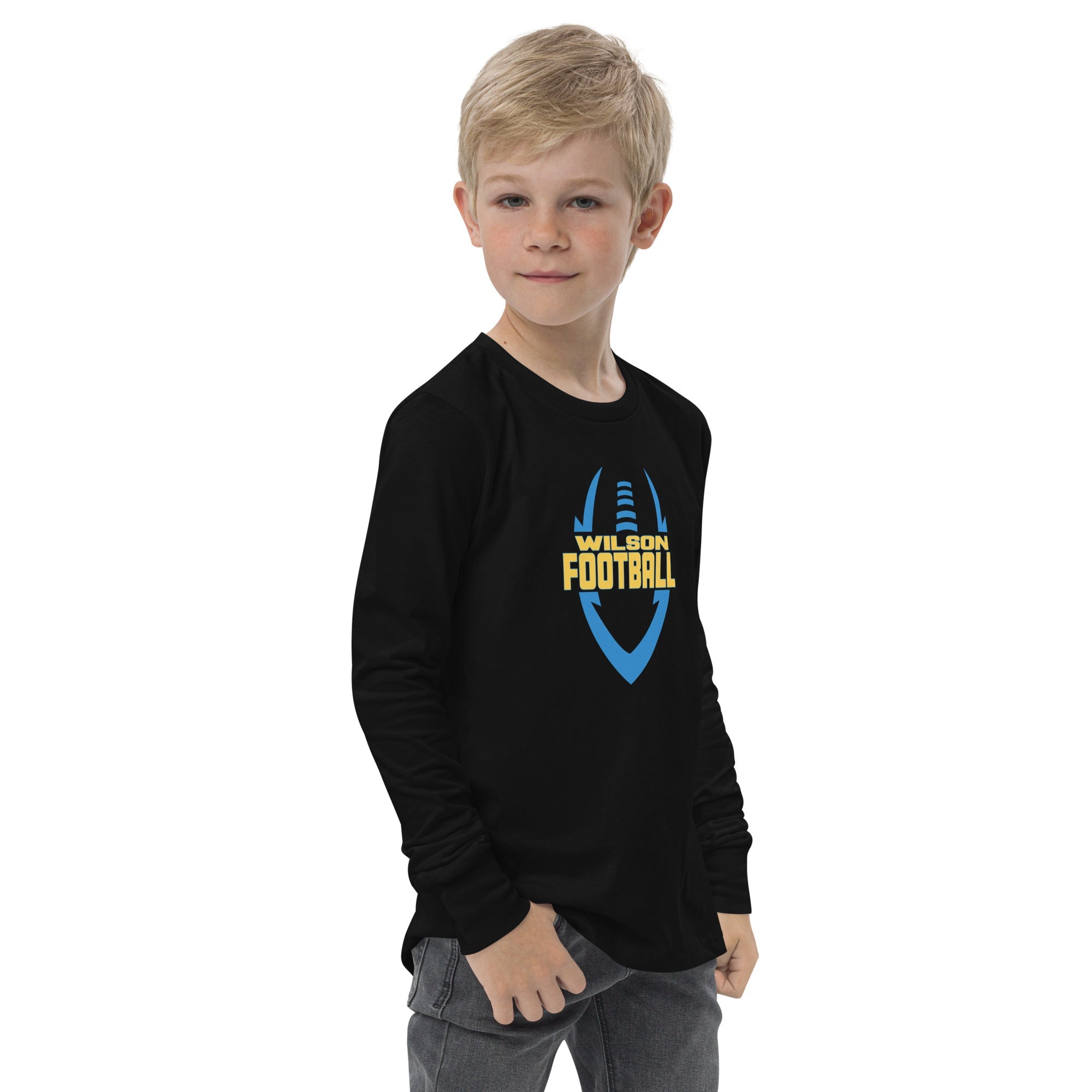 Wilson Football Youth long sleeve tee