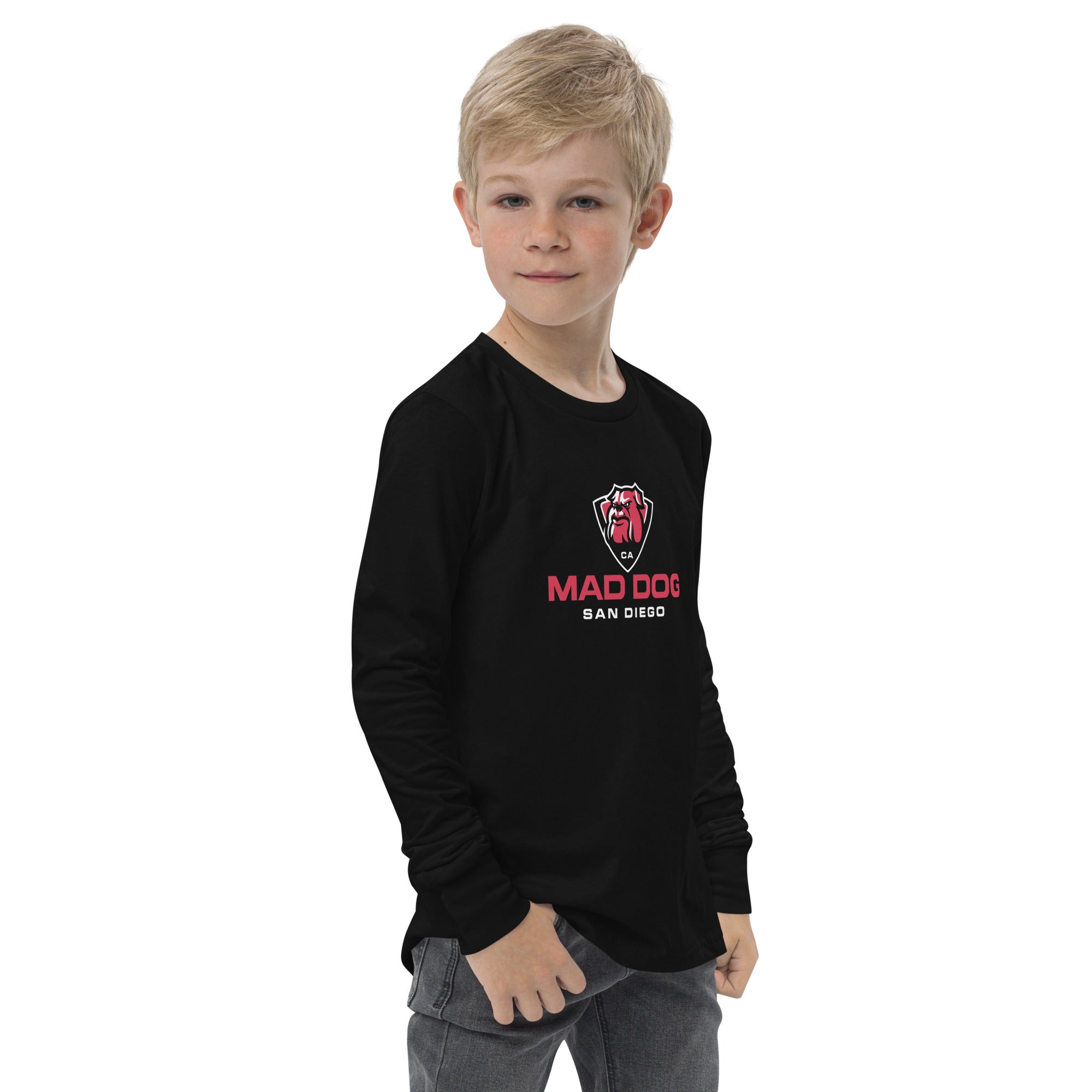 MD SD Youth long sleeve tee