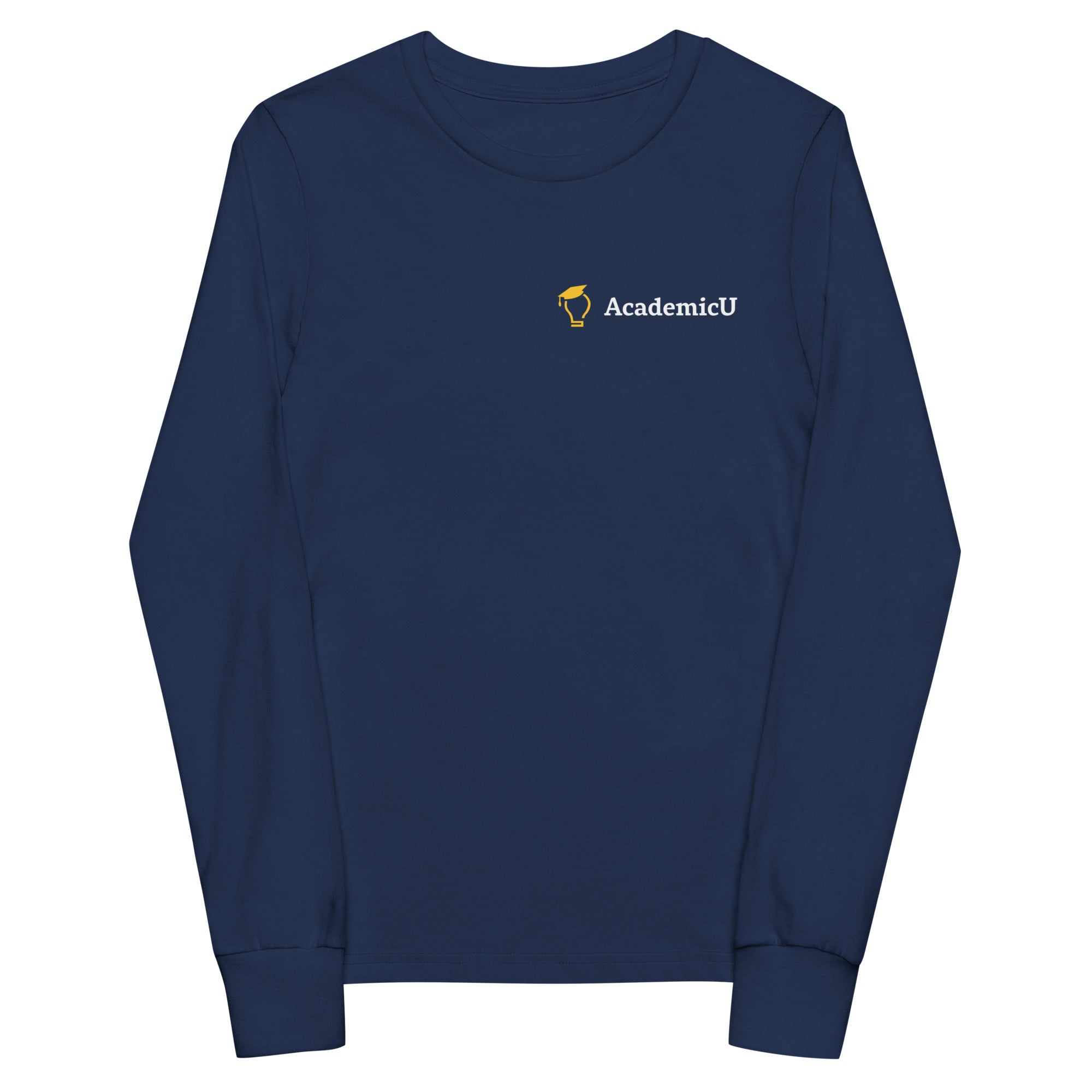 AcademicU Youth long sleeve tee