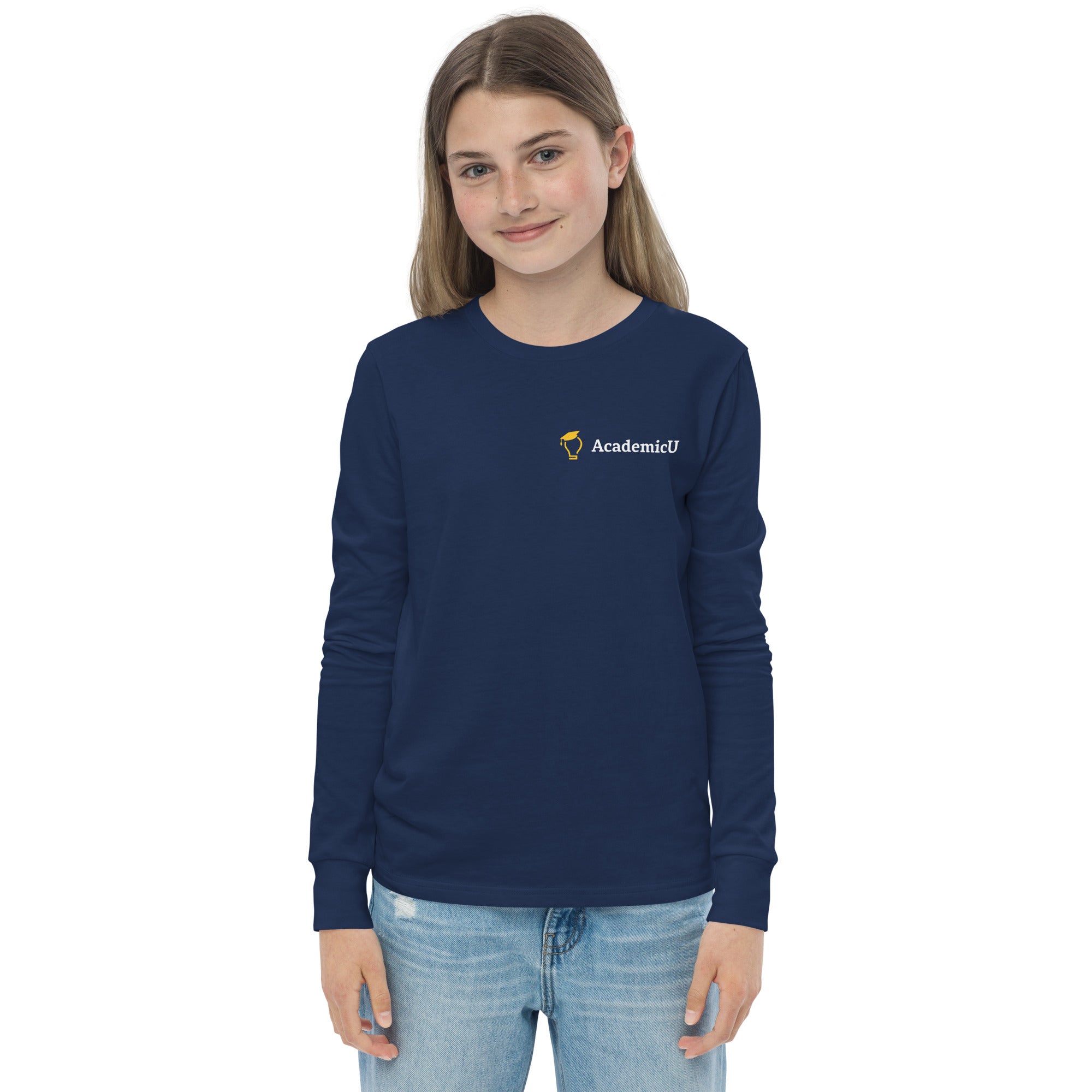 AcademicU Youth long sleeve tee