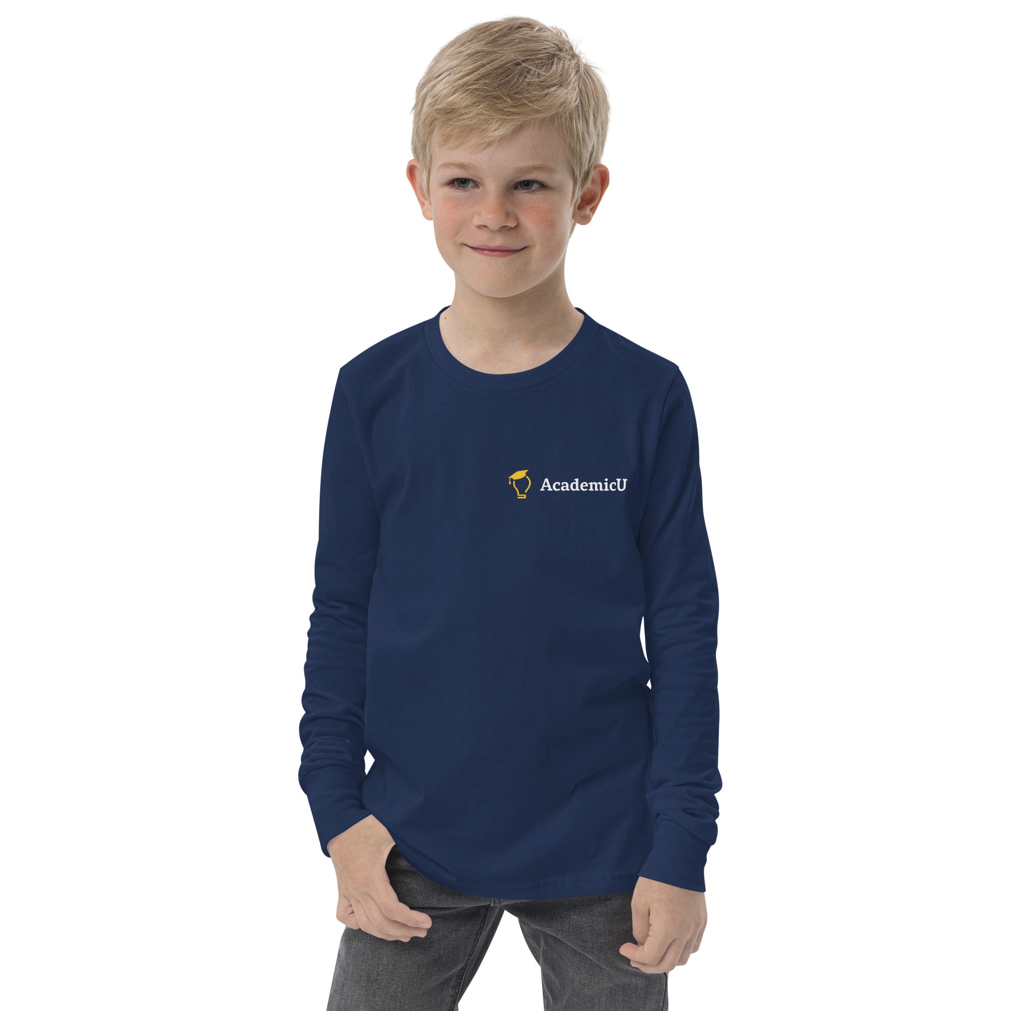 AcademicU Youth long sleeve tee