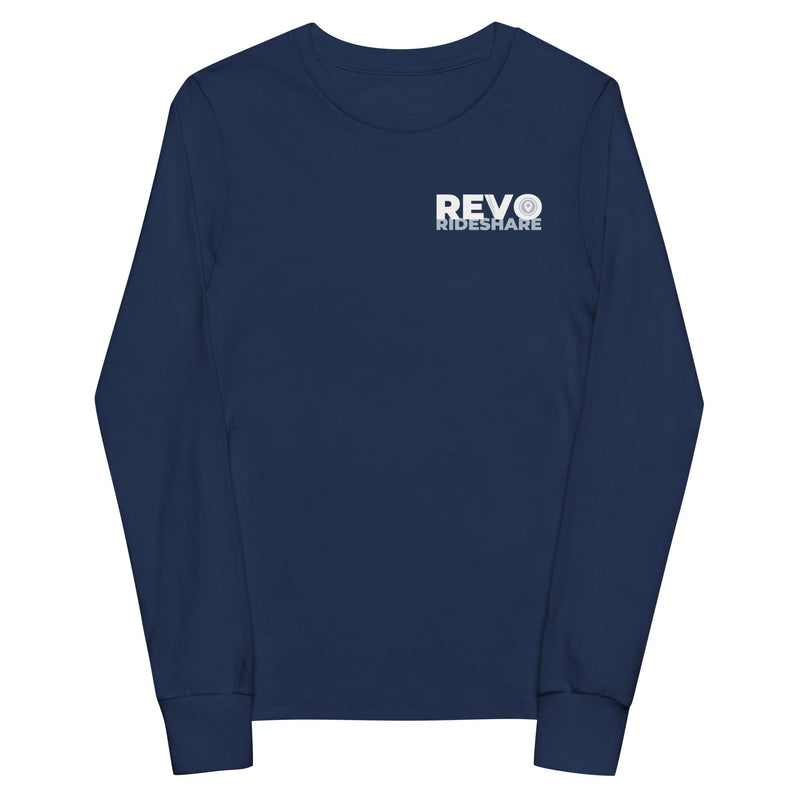 REVO Rideshare Youth long sleeve tee