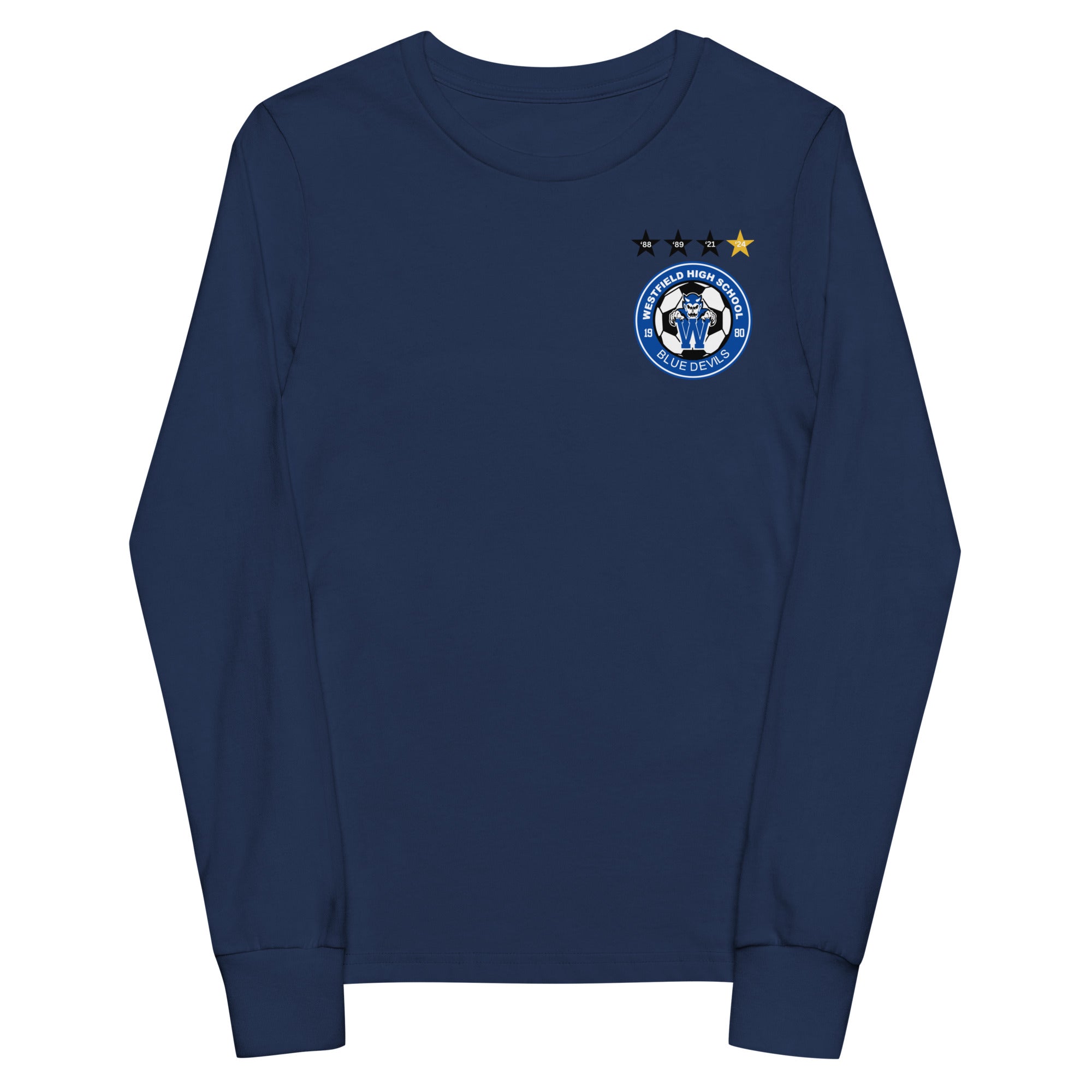 Westfield Soccer Youth long sleeve tee (Backprint) v2