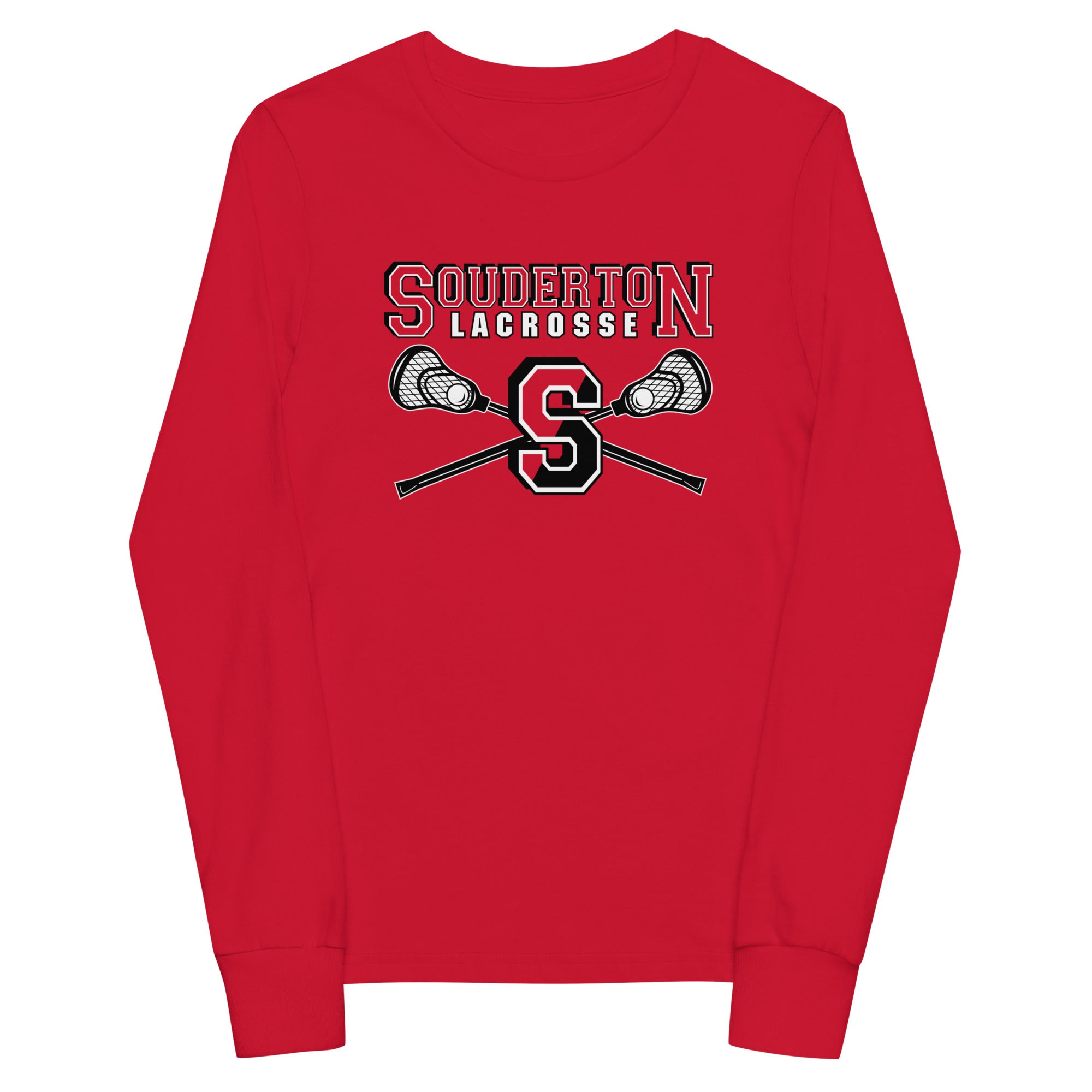 Camiseta de manga larga para jóvenes de Souderton Lacrosse