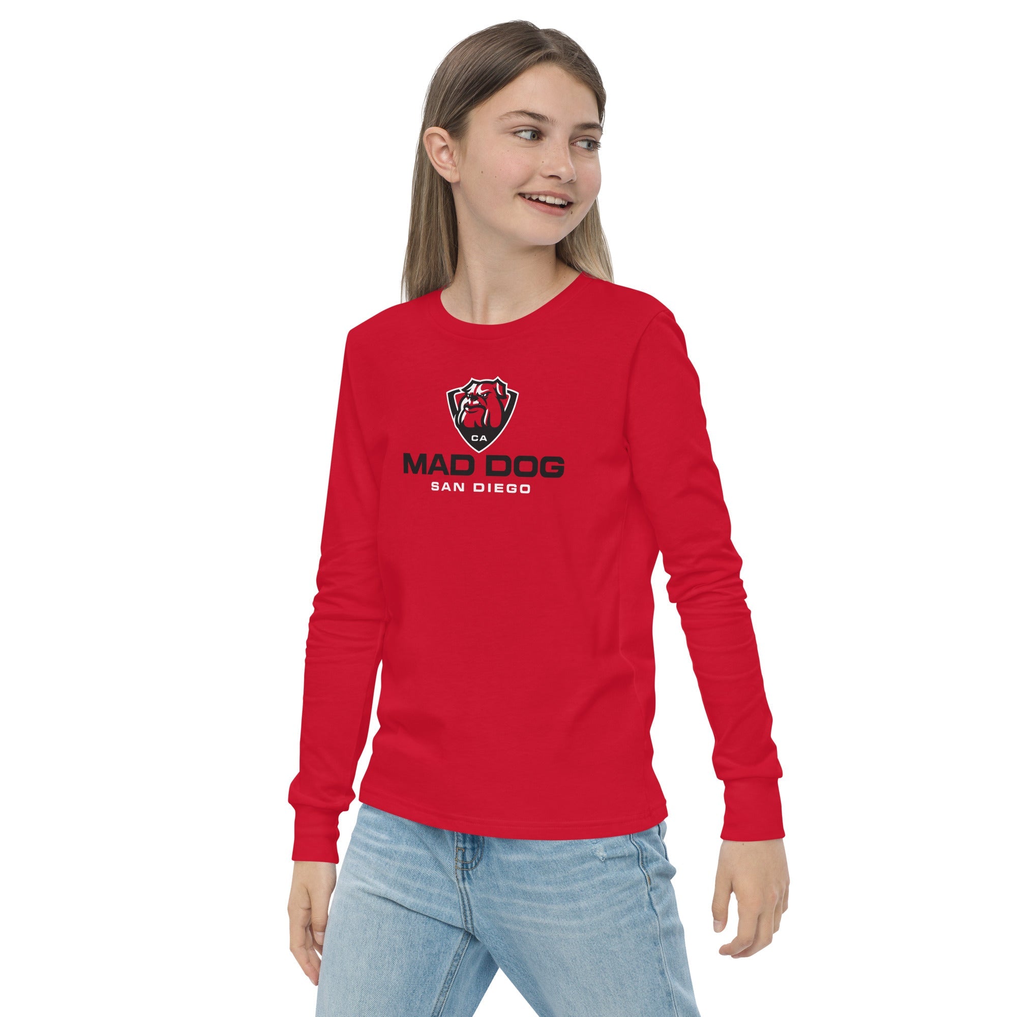 MD SD Youth long sleeve tee