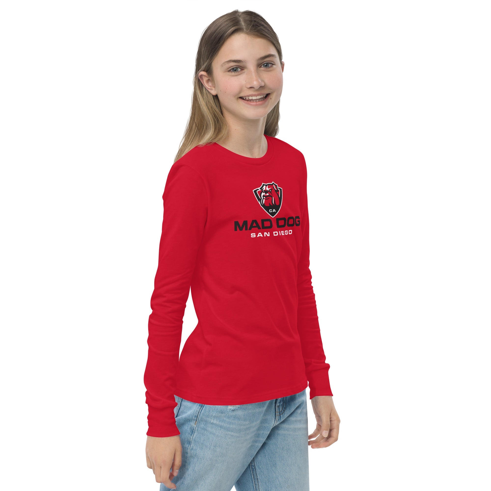 MD SD Youth long sleeve tee