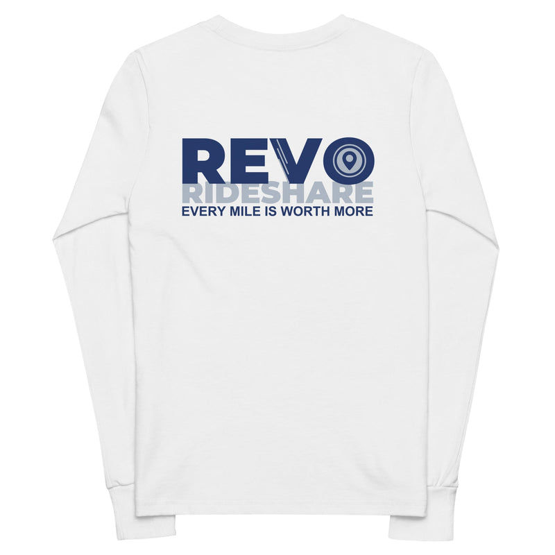 REVO Rideshare Youth long sleeve tee