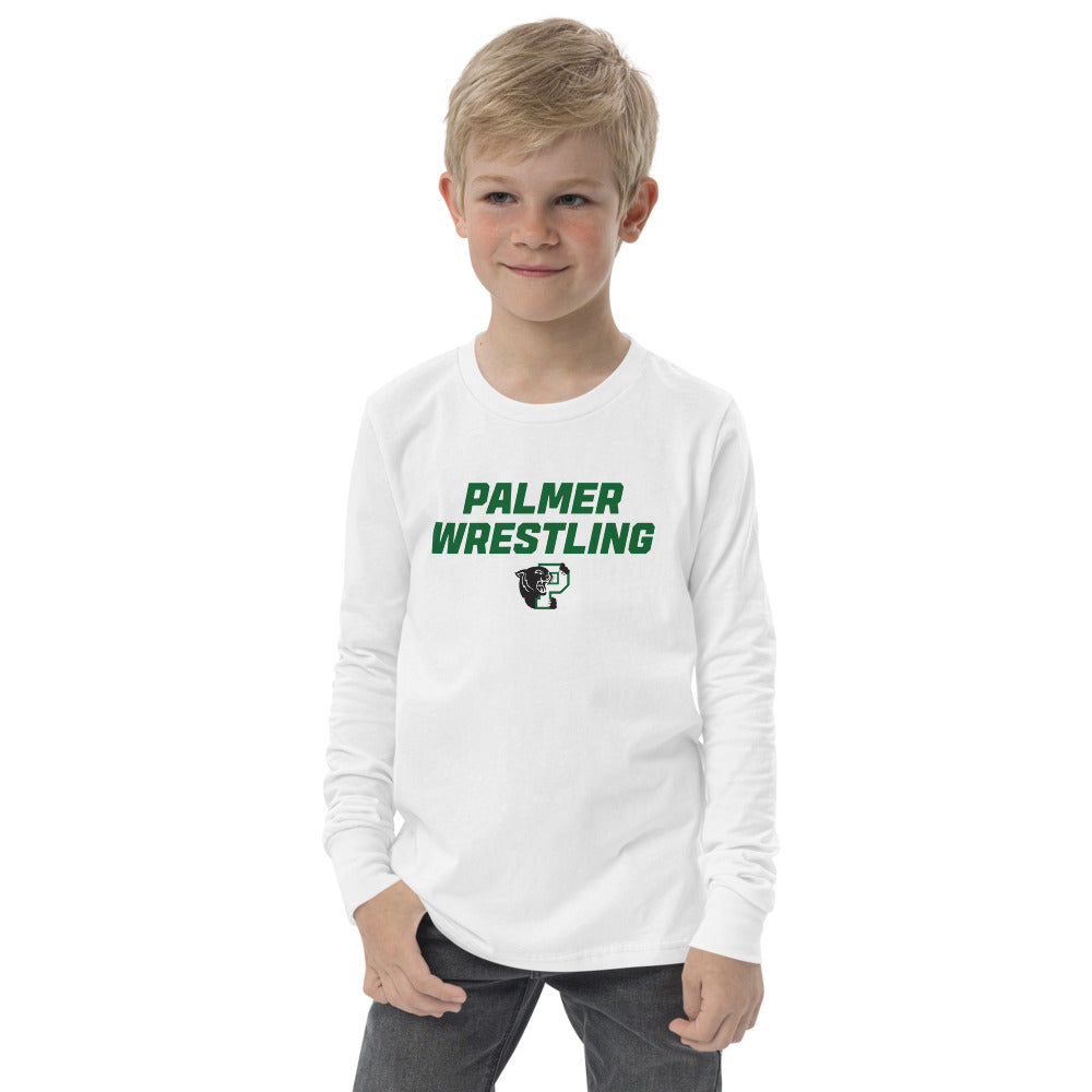 Palmer Wrestling Youth long sleeve tee