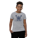 Camiseta de manga corta juvenil de lacrosse de la USSS