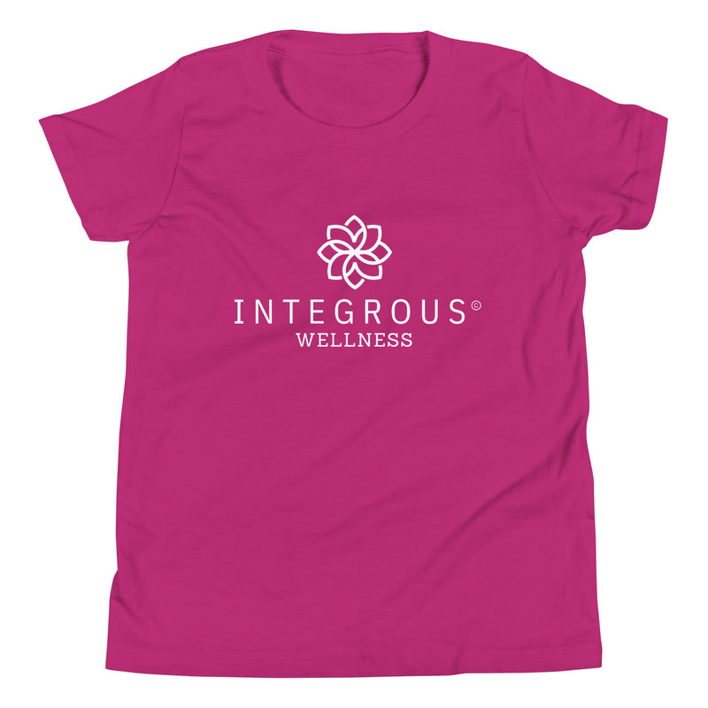 Camiseta de manga corta juvenil Integrous Wellness