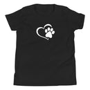 Dog PawsYouth Short Sleeve T-Shirt