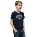 Camiseta de manga corta juvenil LV REV