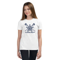 Camiseta de manga corta juvenil de lacrosse de la USSS