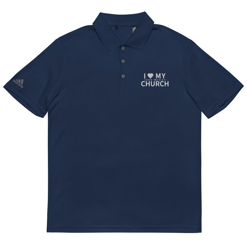 JWU Adidas performance polo shirt