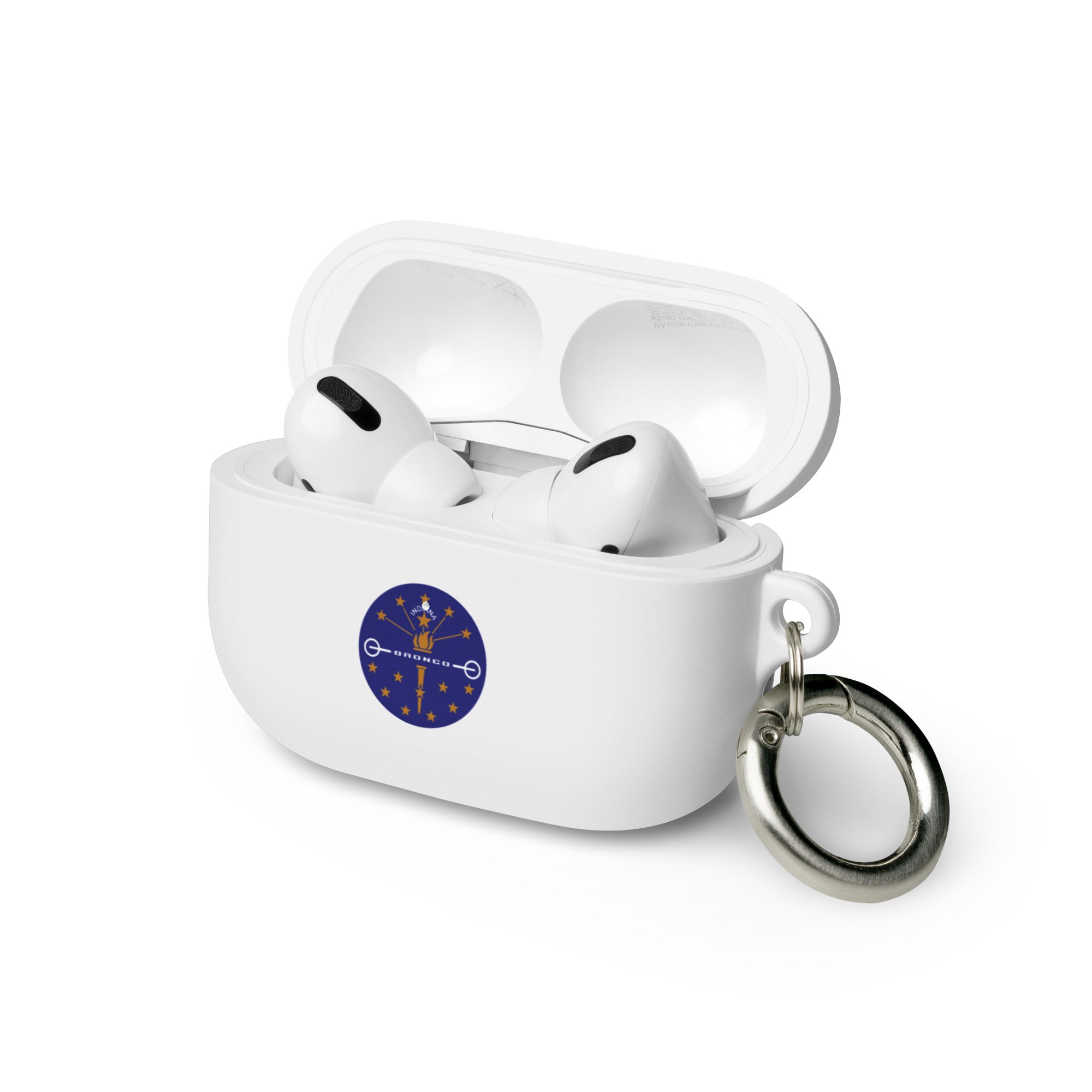 Indiana Broncos Rubber Case for AirPods®